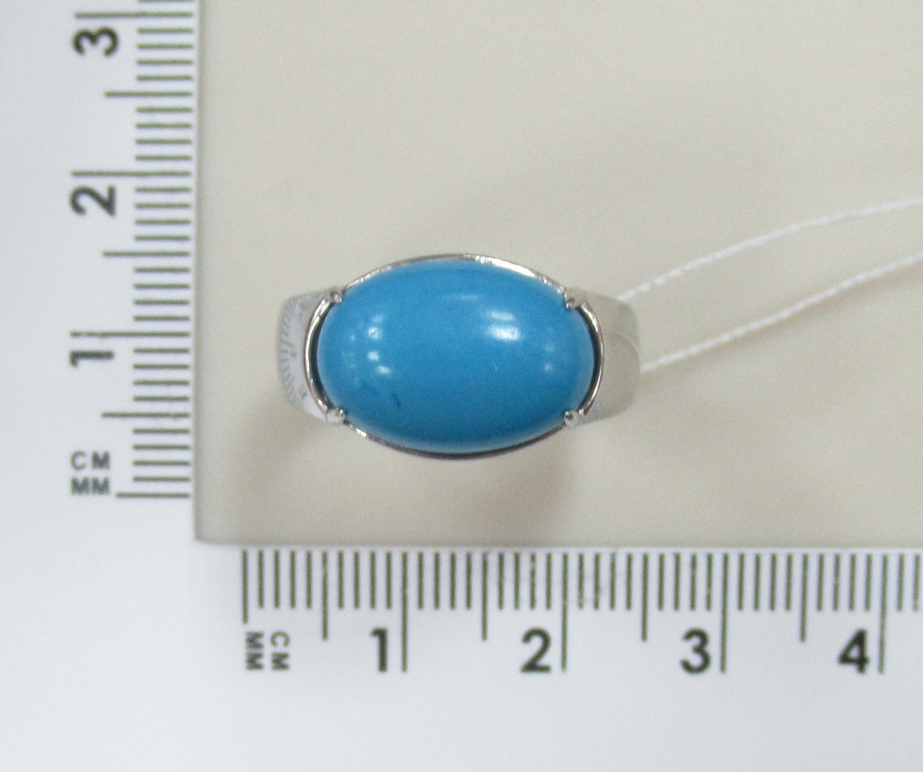 Серебряное кольцо с бирюзой